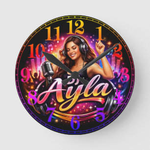 DJ AYLA 2 RUNDE WANDUHR