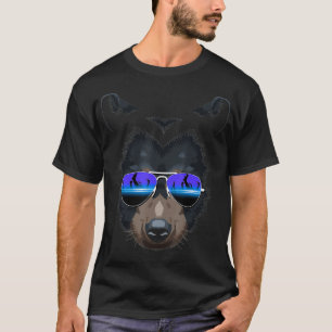 DJ Bär Grizzly Sonnenbrille T-Shirt