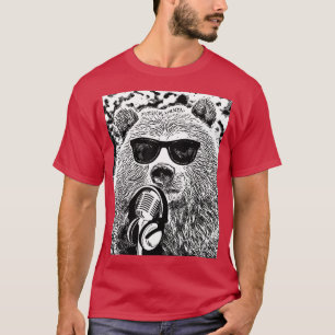 Dj-Bär-Shirt - Disco-T-Shirt - Musikliebhaber-Shir T-Shirt