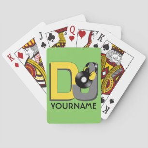 DJ benutzerdefinierte Spielkarten