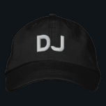 DJ BESTICKTE BASEBALLKAPPE<br><div class="desc">DJ Hat</div>