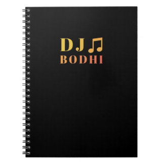 DJ Bodhi-Notebook Notizblock