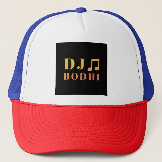 DJ Bodhi Trucker Hat Truckerkappe (Vorderseite)