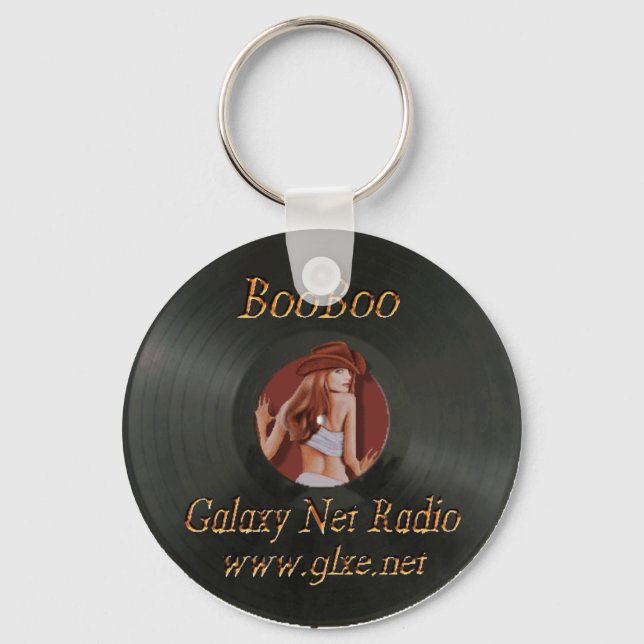 DJ Boo Boo Schlüsselanhänger (Vorderseite)