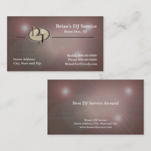 DJ Business Card Visitenkarte