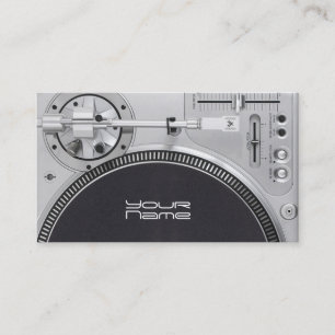DJ Business Card Visitenkarte