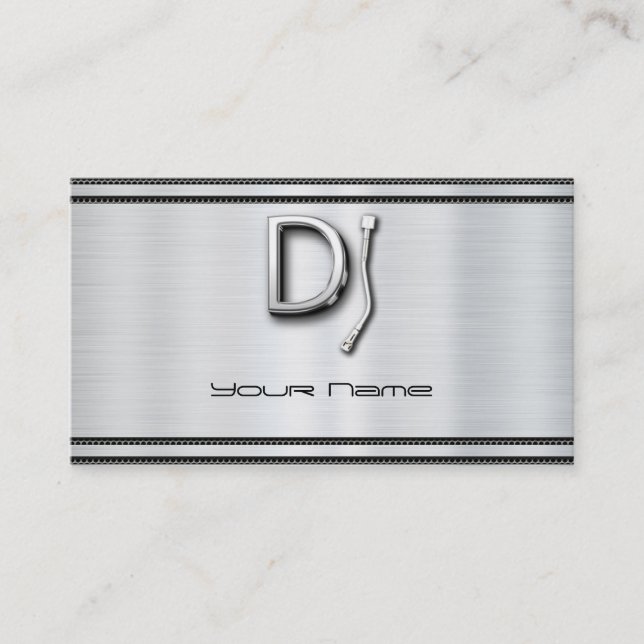 DJ Business Card Visitenkarte (Vorderseite)