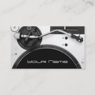 DJ Business Card Visitenkarte