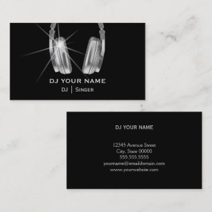 DJ Business Card Visitenkarte