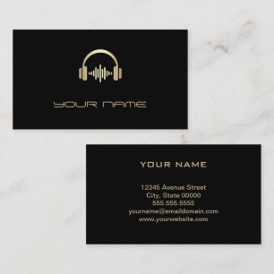 DJ Business Card Visitenkarte