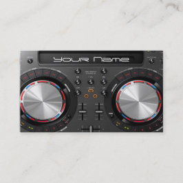 DJ Business Card Visitenkarte