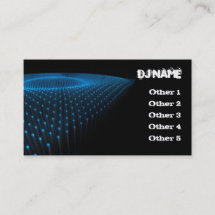 DJ Business Card Visitenkarte
