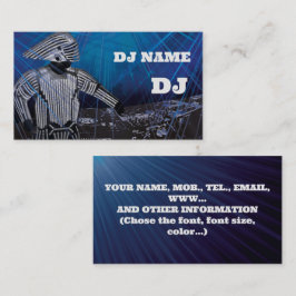 DJ Business Card Visitenkarte