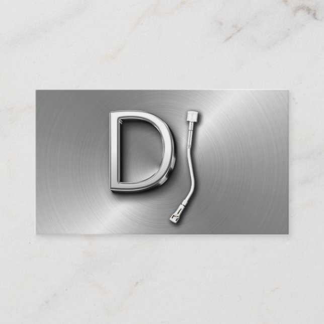 DJ Business Card Visitenkarte (Vorderseite)