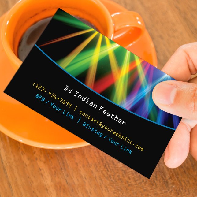 DJ Business Card Visitenkarte (Von Creator hochgeladen)