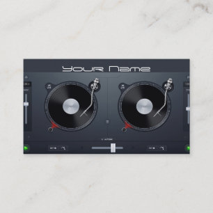 DJ Business Card Visitenkarte