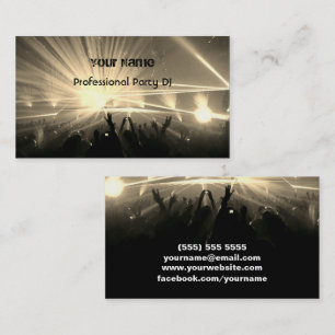 DJ Business Card Visitenkarte
