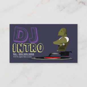 DJ Business Card Visitenkarte