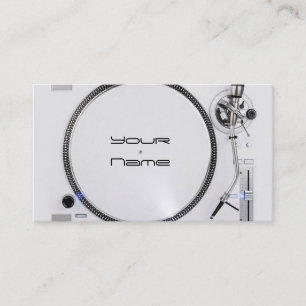 DJ Business Card Visitenkarte