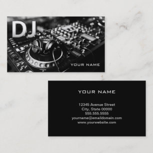 DJ Business Card Visitenkarte