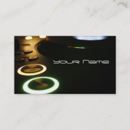 DJ Business Card Visitenkarte