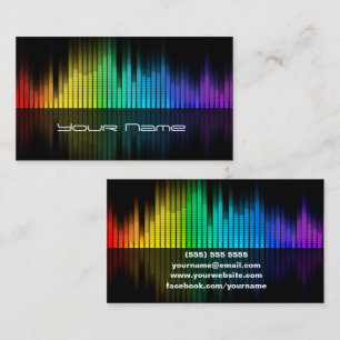 DJ Business Card Visitenkarte