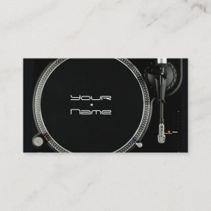 DJ Business Card Visitenkarte