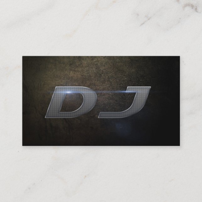 Dj Business card Visitenkarte (Vorderseite)