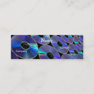 DJ-CDs Mini Visitenkarte