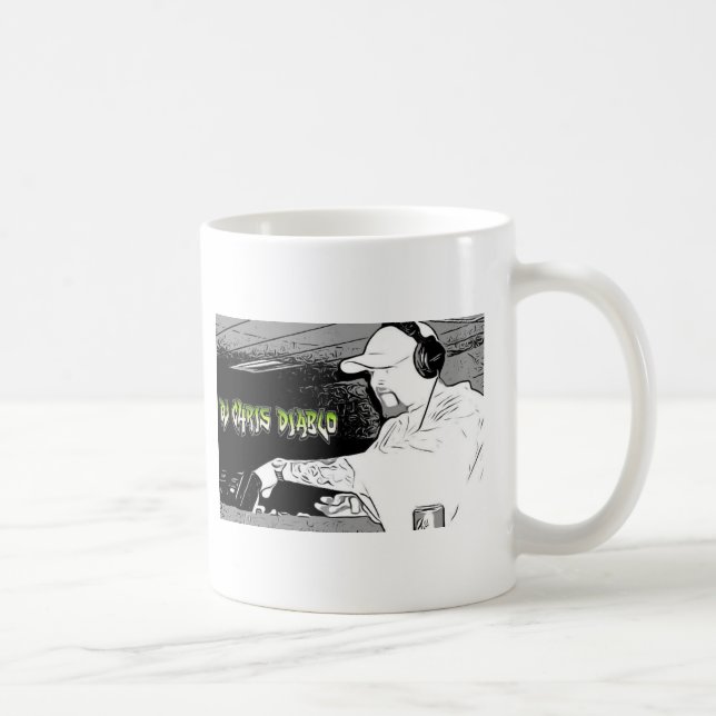 DJ CHRIS DIABLO - DJ LOGO 4 TASSE (Rechts)