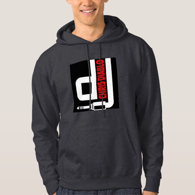 Dj Chris Diablo Hoodie (Vorderseite)