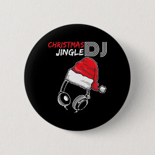 Dj Christmas Jingle Zitat - Funny Geschenke und pr Button