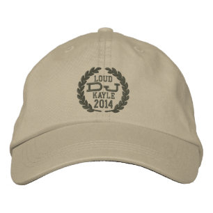 DJ Classic Laurels zum Personalisieren des Namens Bestickte Baseballkappe