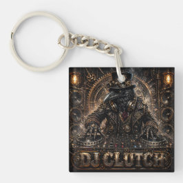 DJ CLUTCH DOPPELSEITIG SCHLÜSSELANHÄNGER