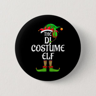 Dj Costume Elf Matching Family Group Weihnachtsfei Button