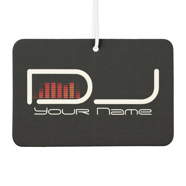 DJ Custom Air Freshener Autolufterfrischer (Vorderseite)