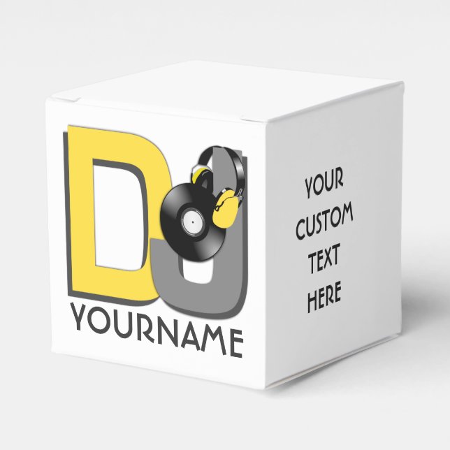 DJ Custom Feed Box Geschenkschachtel (Vorderseite)