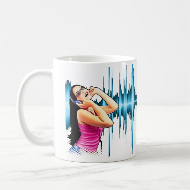 DJ Dame Red Cup Kaffeetasse (Links)