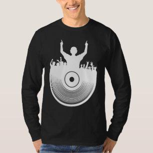 Dj Dance Mix Radio Disk Jockey Deejay Djing Spinni T-Shirt