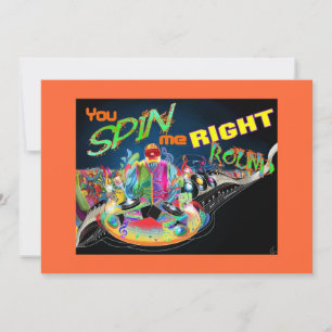 DJ Dance Party Einladung