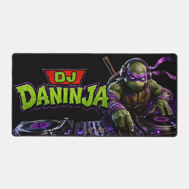 Dj Daninja Schreibtischunterlage (Vorderseite)