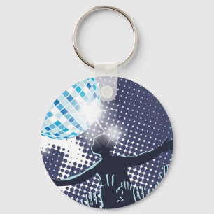 DJ Darstellend Schlüsselanhänger