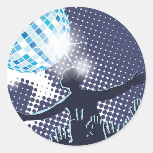 DJ Darstellend Stickers