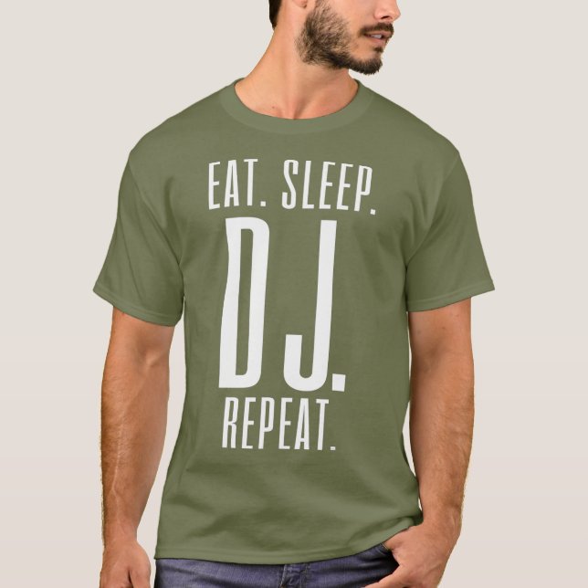 DJ DeeJay Music T-Shirt (Vorderseite)