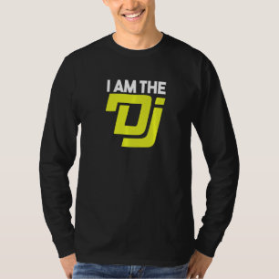 Dj Deejay Party Music Club Kopfhörer Turntable T-Shirt