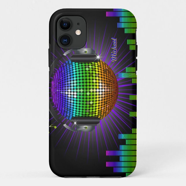 DJ-Disco-Musik iPhone 5 Fall Case-Mate iPhone Hülle (Rückseite)