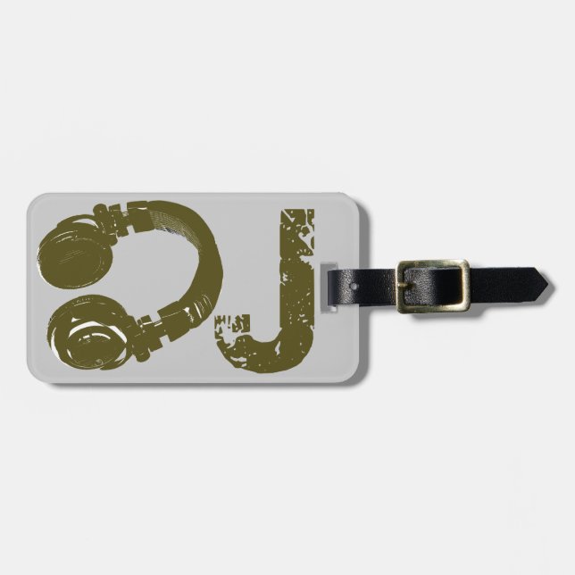 DJ - DJ GEPÄCKANHÄNGER (Vorderseite horizontal)
