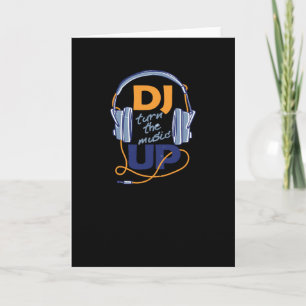 DJ dreh die Musik auf Karte