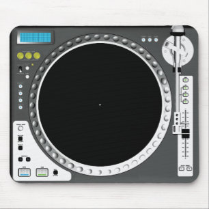DJ-Drehtisch-Mauspad Mousepad