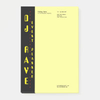 DJ Event Planner Notes